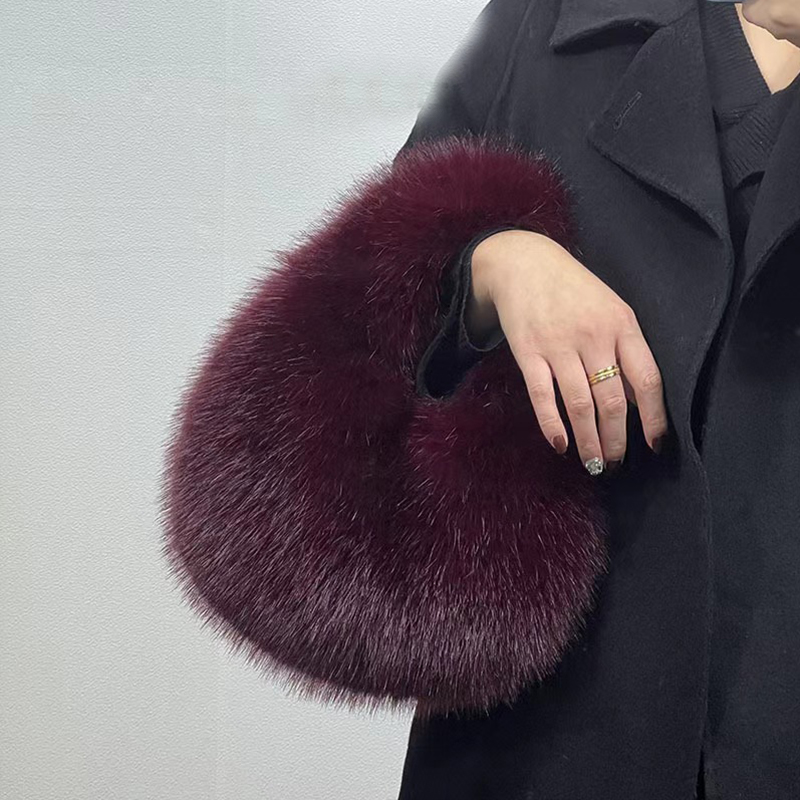 Moda Yumuşak Peluş Yarım Ay Ça - Women Bags On Sale incelemesi ve fiyatı