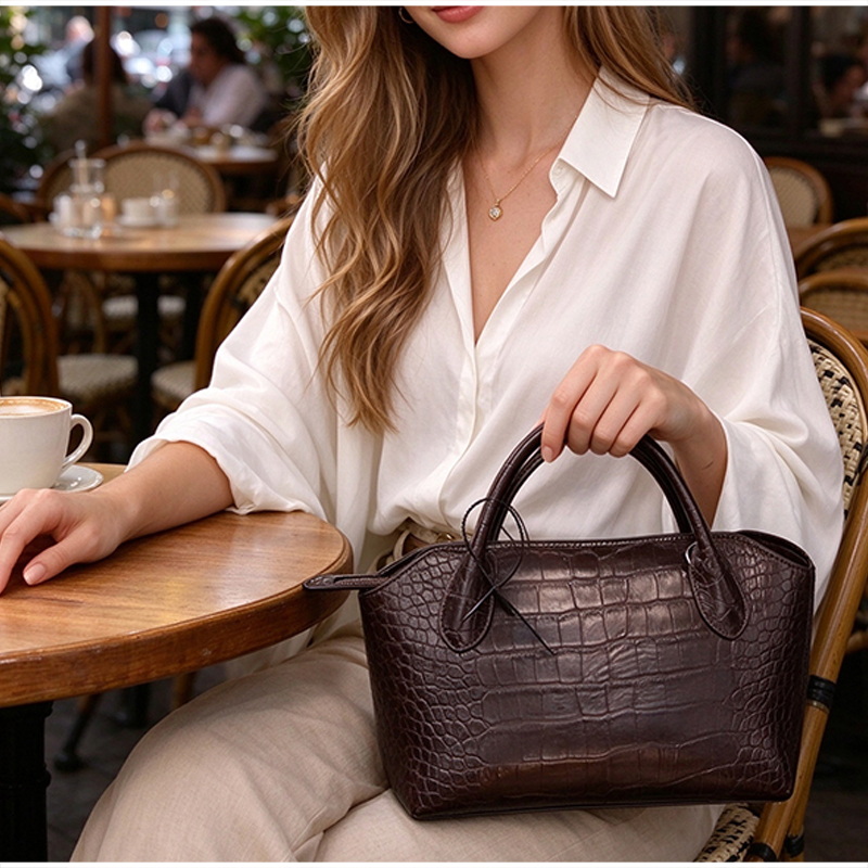 Lüks Kadın Croc Desenli Üst Sa - Women Hand Bags For Office incelemesi ve fiyatı